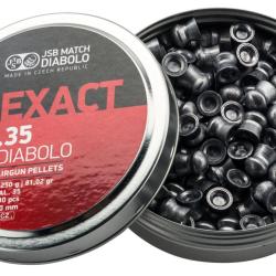 Plombs Exact tête ronde 9 mm (Cal. 35) bte de 100