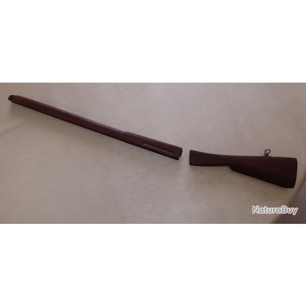 BAUCHES de crosse et ft de fusil Lebel 1886 WW1 .