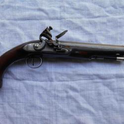 Pistolet à silex Anglais  " PARKER LONDON"