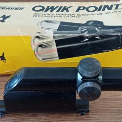 Point rouge Weaver QUIK POINT vintage fonctionne sans piles