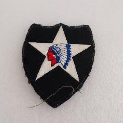 Patch arm&eacute;e us 2nd INFANTRY DIVISION indian head original 1