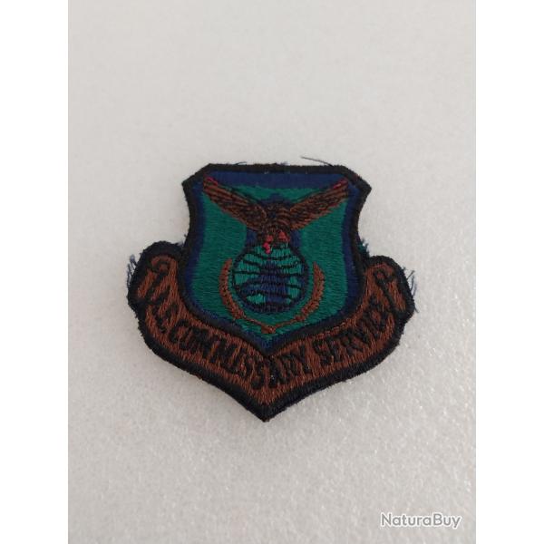 Patch arme us USAAF LE COMMISSARY SERVICE ORIGINAL