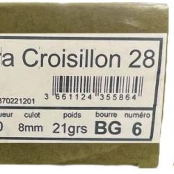 50 Cartouches Jocker Extra Croisillon 21 Cal.28/70 n°6 