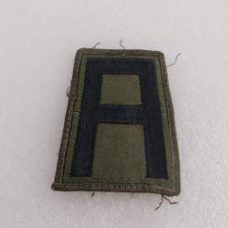 Patch arm&eacute;e us 1st ARMY kaki ORIGINAL 1
