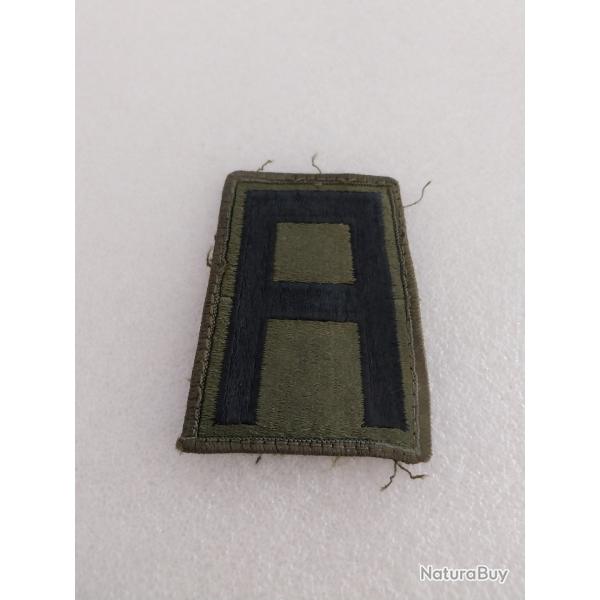 Patch arm�e us 1st ARMY kaki ORIGINAL 1
