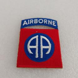 Patch arm&eacute;e us 82nd AIRBORNE DIVISION tab AIRBORNE ORIGINAL 1