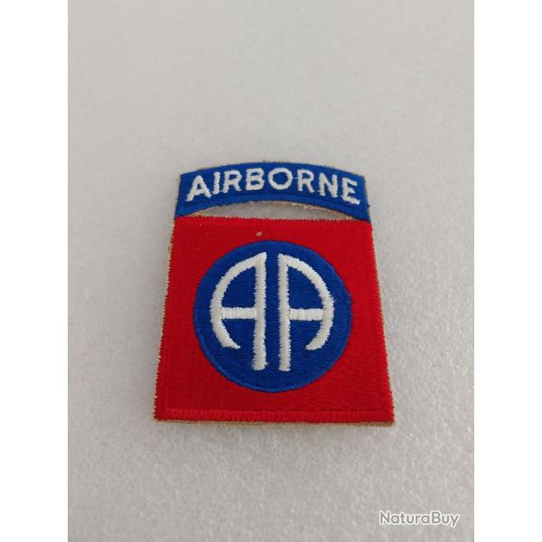 Patch arm�e us 82nd AIRBORNE DIVISION tab AIRBORNE ORIGINAL 1