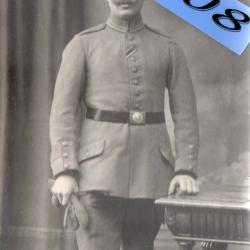 CPA - CARTE PHOTO MILITAIRE  Soldat Allemand -N&deg;4406