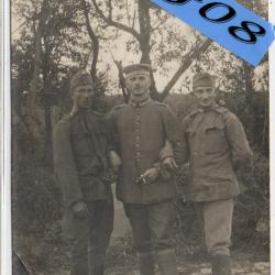 Carte-Photo Soldats Allemands -N&deg;4407