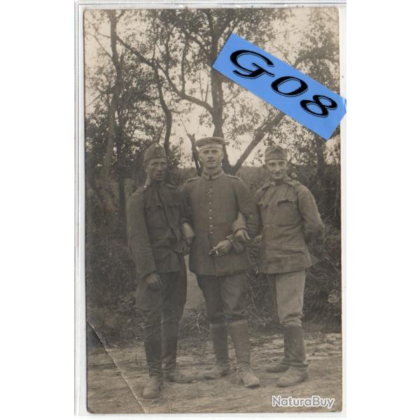 Carte-Photo Soldats Allemands -N�4407