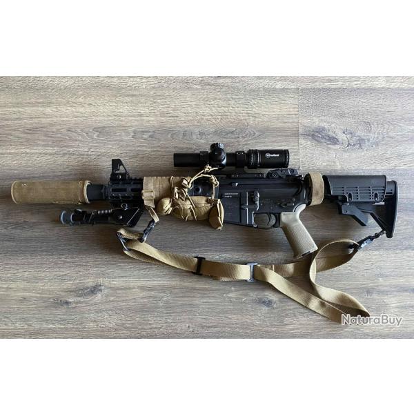 AR15 .300 BlackOut, Aero Precision 10" upper / DPMS Lower