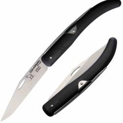 Couteau Okapi Folder LAME Acier N690 MANCHE Black GFN Slip Joint South Africa KO02577