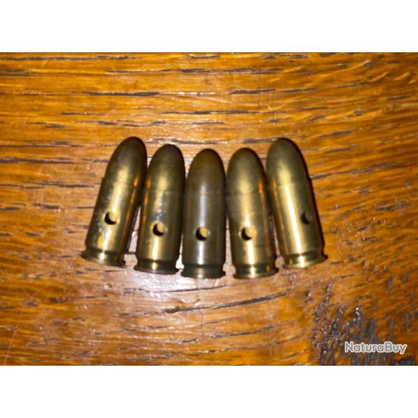 Cartouches inerte 9x19mm parabellum