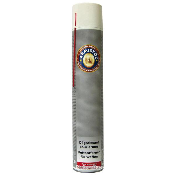 Aerosol d�graissant  Armistol pour arme 750 ml