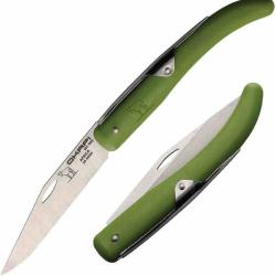 Couteau Okapi Folder LAME Acier N690 MANCHE OD Green GFN Slip Joint South Africa KO02580