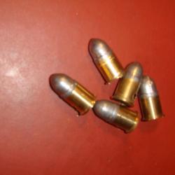 5 Cartouches neutralisées 41 RF derringer