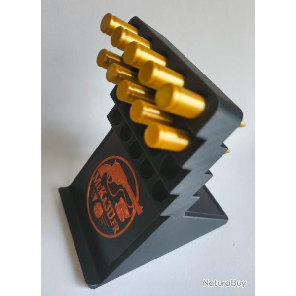 Prsentoir  munitions 308 WIN avec support de tlphone personnalis au logo de votre club ou team.