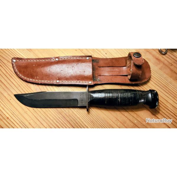 WW2 Poignard CAMILLUS  US NAVY. Mark 1. tat exceptionnel.