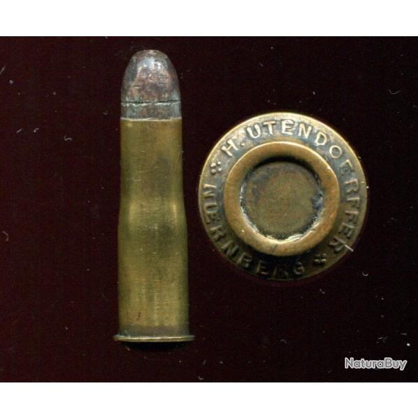 9 x 36 R German Tesching Mauser base - H. UTENDOERFFER + NUERNBER +