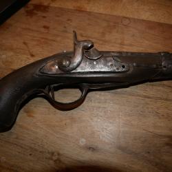 Pistolet de GENDARME 1777 converti à percussion bois refait par le passé (à finir)