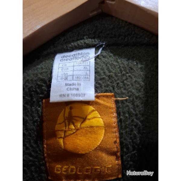 Veste et impermable  "orange chasse"