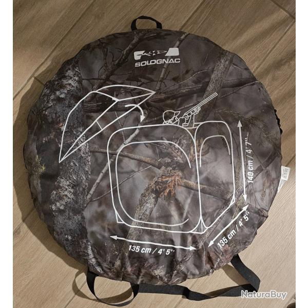 Vends afft tente chasse dcathlon solognac trs bon tat