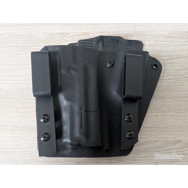Holster Kydex TRB DOUBLE INSIDER COMPACT (IWB) droitier sigpro sp2022