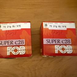 Cartouches fob calibre 28