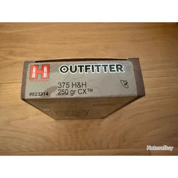 Cartouches Hornady 375 HH