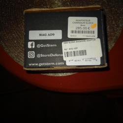 Adaptateur chargeur Glock 9 MM pour AR 15 .