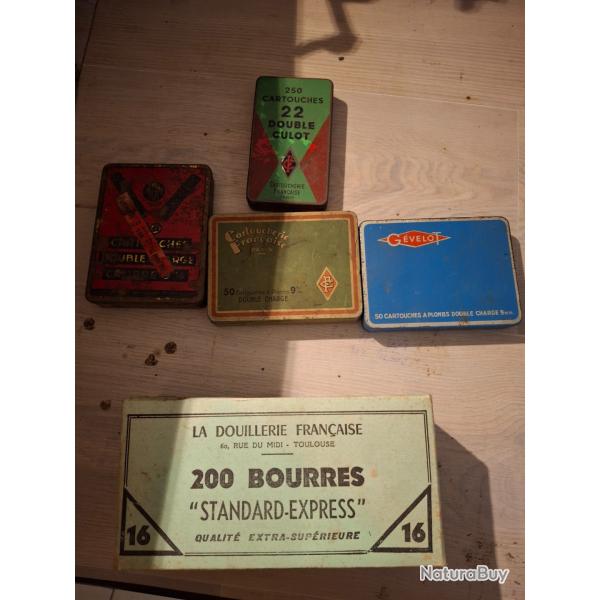 Botes vides de chasse