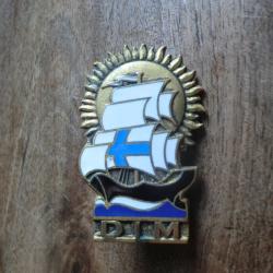 insigne D.I.M marseille troupes coloniales RIC d&eacute;pot  isol&eacute;s m&eacute;tropolitains / drago paris
