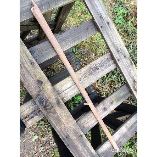 Canon de fusil ancien n2