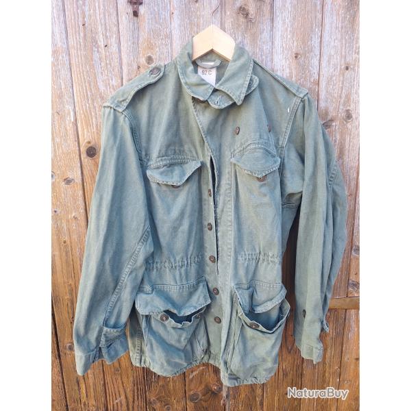 Veste de Combat Treillis Mle 47/52 Epoque Algrie