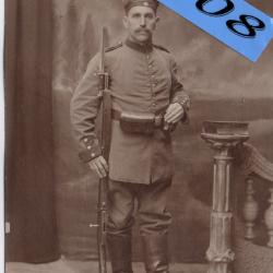 Carte-Photo Soldats Allemands -N&deg;4411
