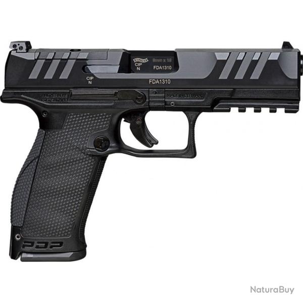 PISTOLET PDP FULL SIZE WALTHER 4,5'' CAL 9X19 18 COUPS