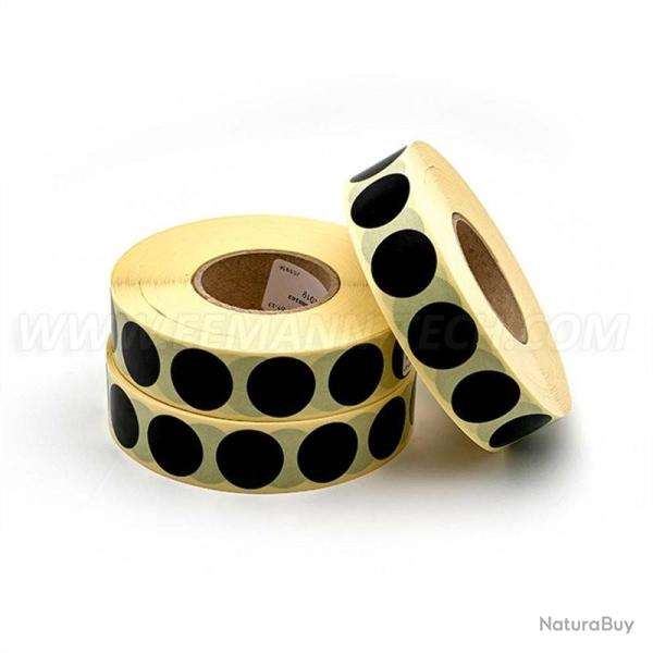 PATCH GOMETTES NOIR EEMANN X2000 20MM