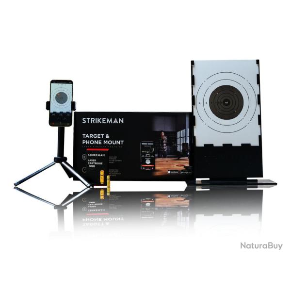 STRIKEMAN KIT D'ENTRAINEMENT POUR LE TIR A SEC AVEC CARTOUCHE LASER CALIBRE 9MM