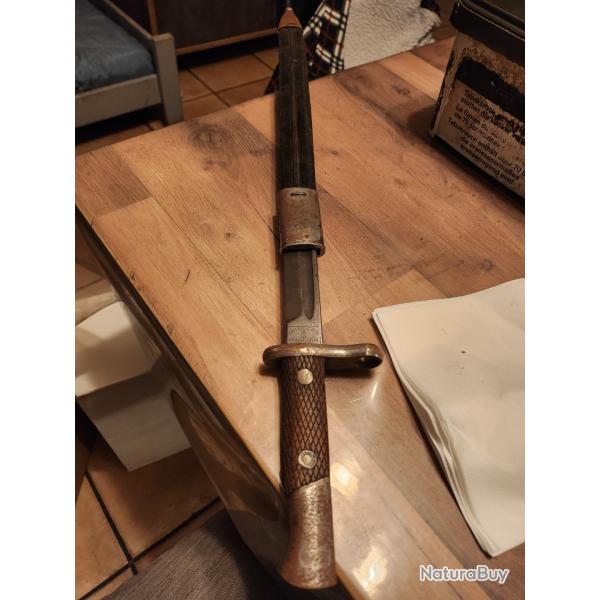 Ba�onnette mauser 1883 espagnol