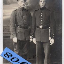 Carte-Photo Soldats Allemands -N&deg;4415