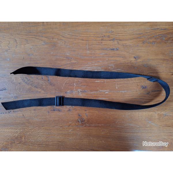 Sangle tissu noire