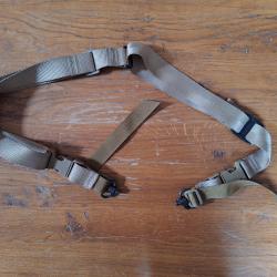 Sangle 2 points Condor Speedy Tan avec grenadi&egrave;res quick detach