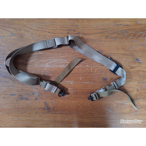 Sangle 2 points Condor Speedy Tan avec grenadi�res quick detach