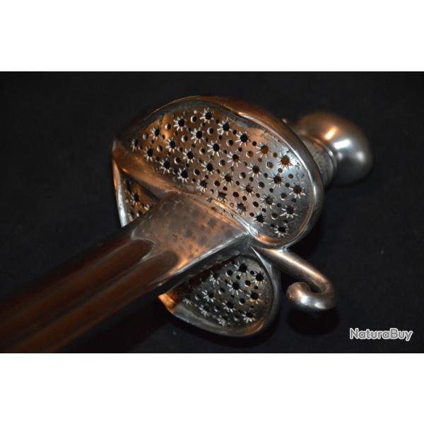 FORTE EPEE WALLONNE DE STYLE XVII-VIOLLET DE DUC-ANTIQUE 17TH CENTURY STYLE WALLONNE SWORD
