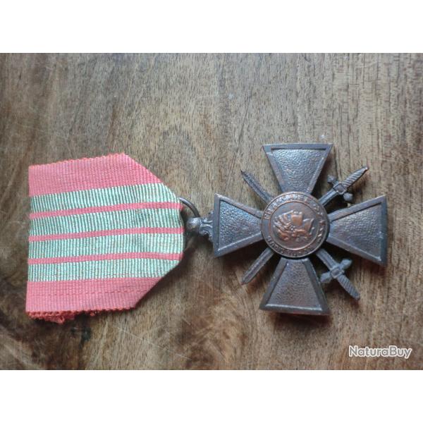m�daille croix de guerre WW2  1939