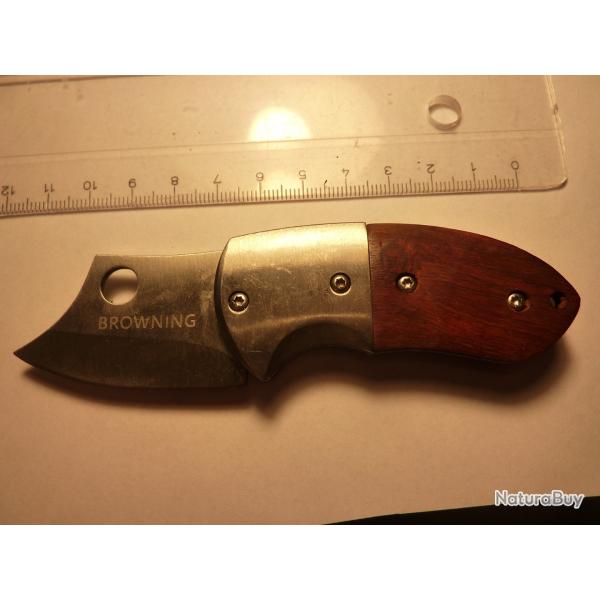 Solide mini couteau browning