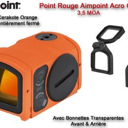 Point Rouge AIMPOINT ACRO C-2 - 3,5 MOA - Couleur Cerakote Orange