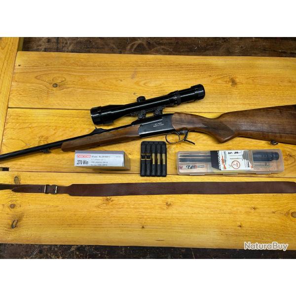 Kipplauf BAIKAL 270 W avec Lunette Schmidt & Bender  1.5 - 6 X 42