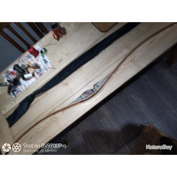Arc longbow droitier hybride  old Mountain