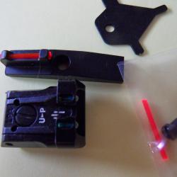 hausse et guidon opyique LPA pour ruger mark iv 22/45 lite